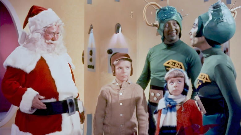 Santa Claus Conquers the Martians background